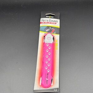 NWT Nite Ize Nite Dawg LED Collar Cover - Pink